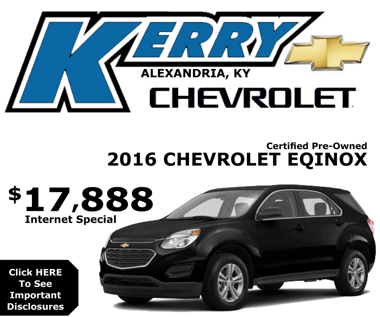 Kerry Chevrolet  Equinox